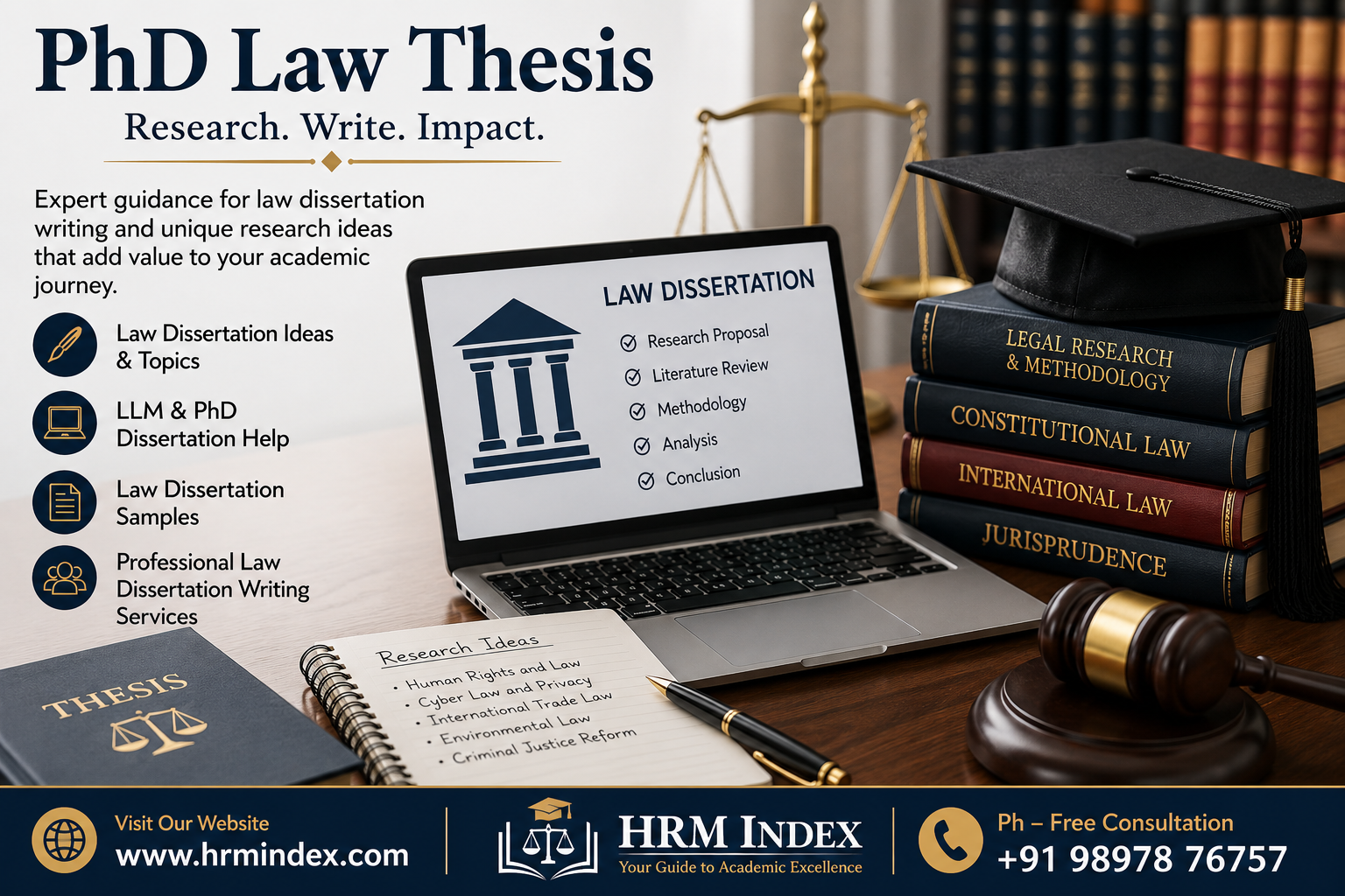 law dissertation writing